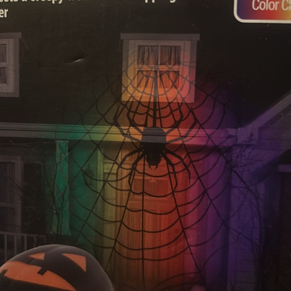 Projection of Creepy Web with Spider (New) - Picture 2 of 9